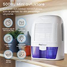 Pro Breeze 1500ml Avfuktare för Fukt och Mögel i Hemmet